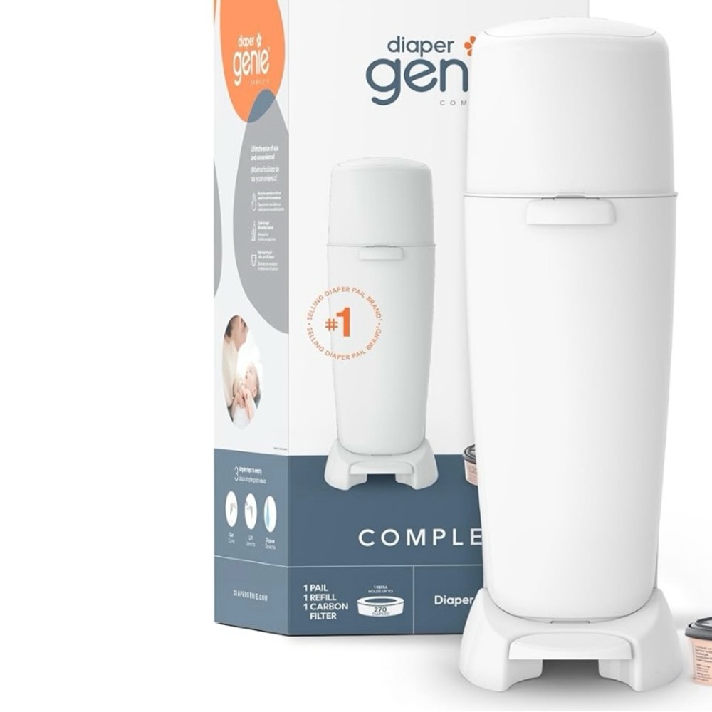 Diaper Genie Complete White Pail ‼️